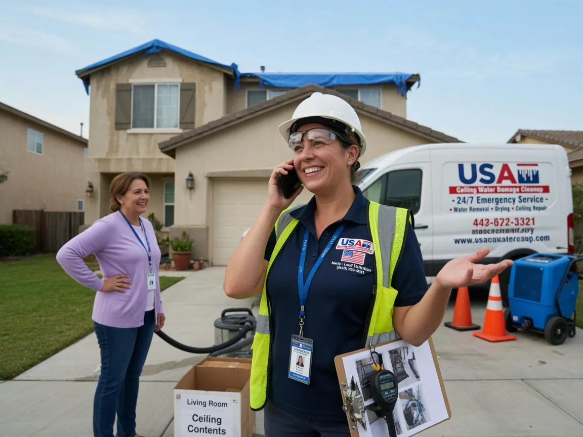 Ceiling Water Damage Restoration Weaubleau, MO FAQs